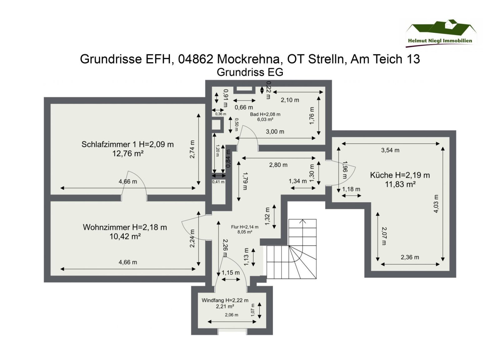 Reserviert: Attraktives Einfamilienhaus mit kleinem Grundstück in Strelln