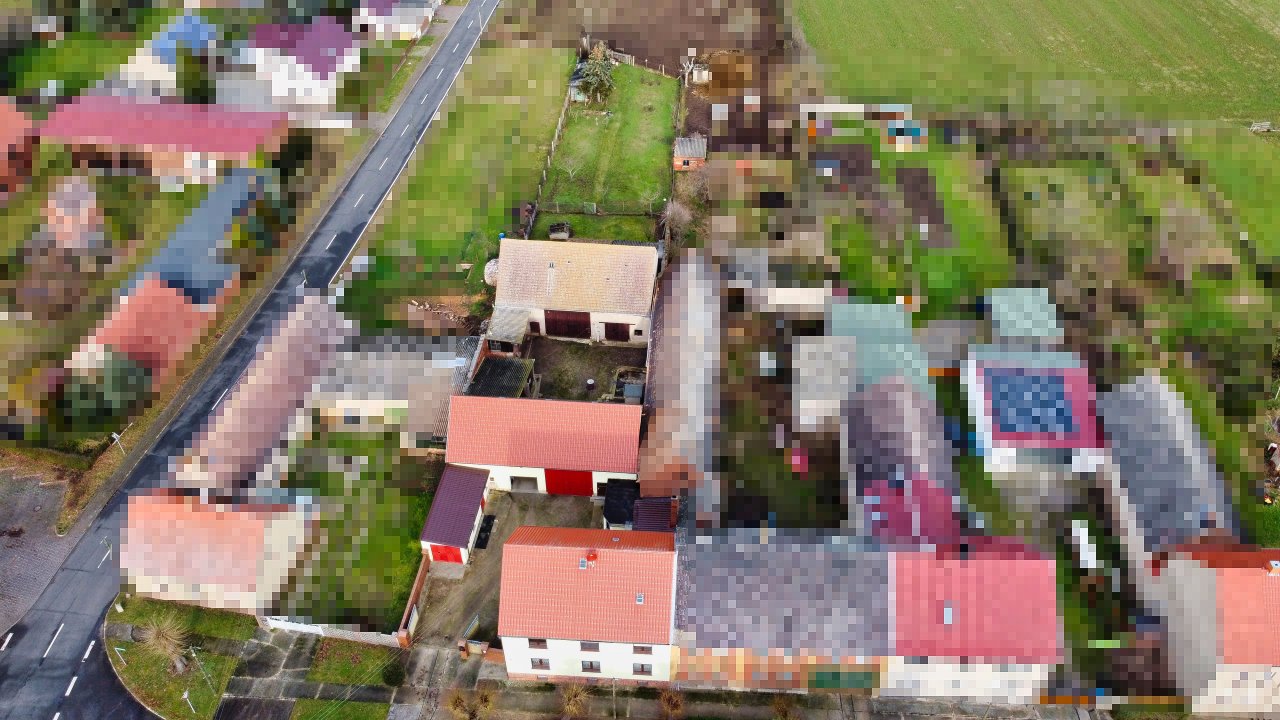 Luftbild ZFH mit Grundstück