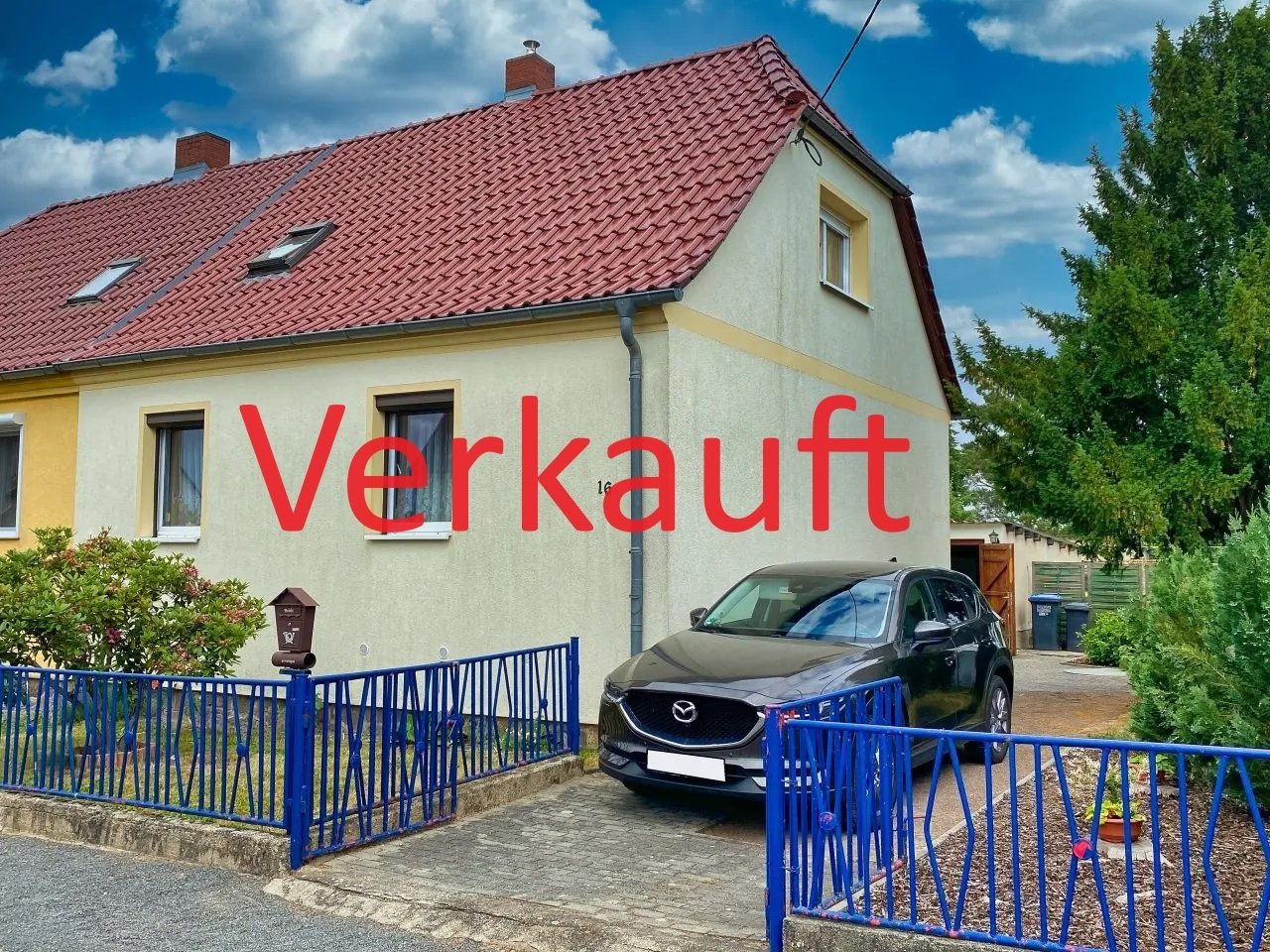 Dahlen: Verkauft: Gepflegte Doppelhaushälfte mit Garage und Nebengelass  Dahlen: Verkauft: Gepflegte Doppelhaushälfte mit Garage und Nebengelass