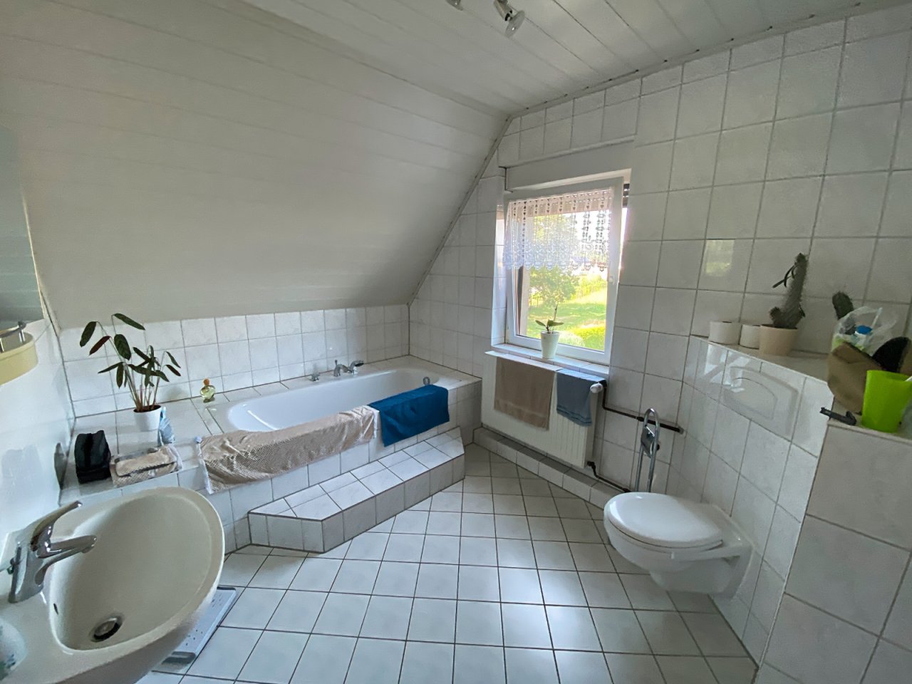 Tageslichtbad mit Badewanne und WC OG Tageslichtbad mit Badewanne und WC OG