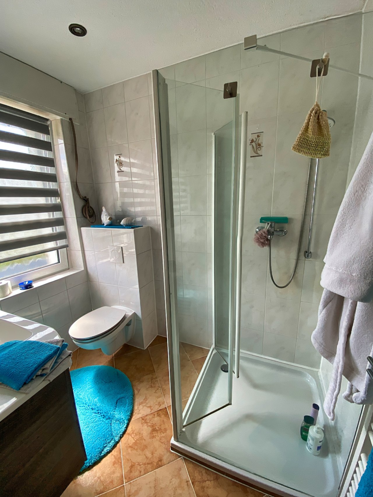 Tageslichtbad mit Dusche und WC Tageslichtbad mit Dusche und WC