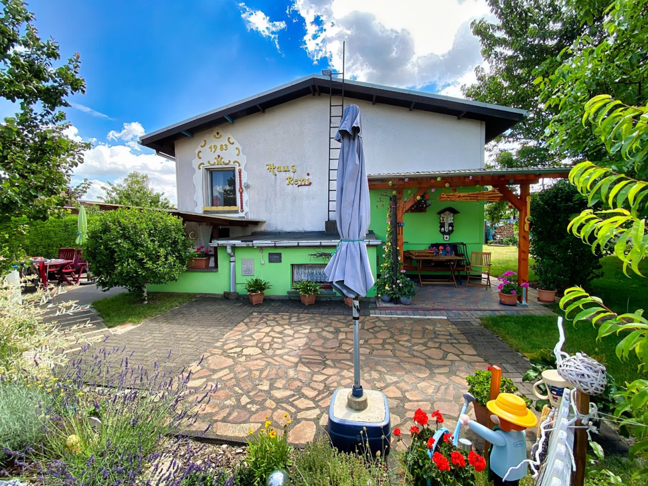 Einfamilienhaus Rückseite Einfamilienhaus Rückseite