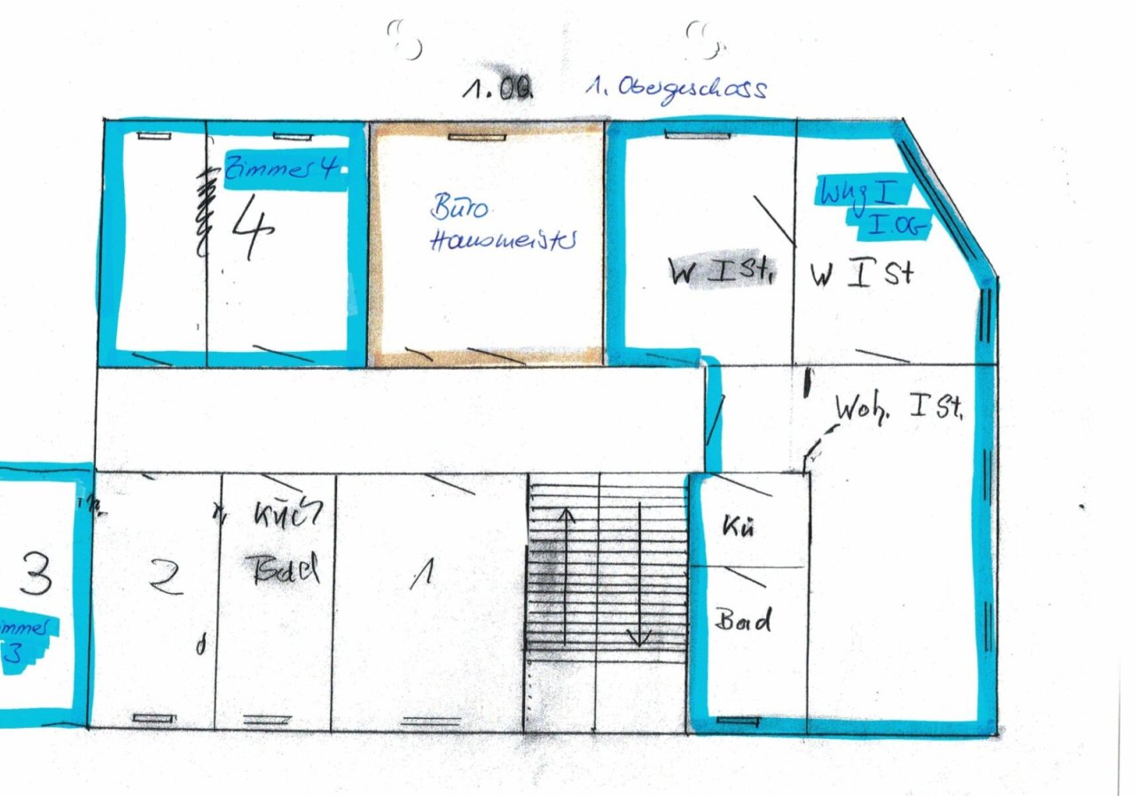 Grundriss 1. OG Grundriss 1. OG