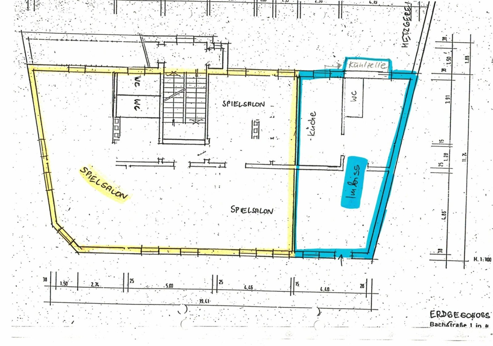 Grundriss EG Gewerbe Grundriss EG Gewerbe