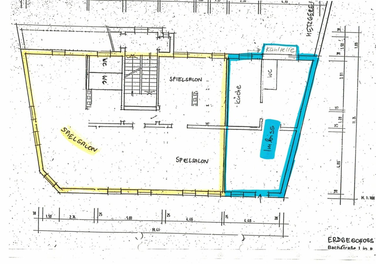 Grundriss EG Gewerbe Grundriss EG Gewerbe