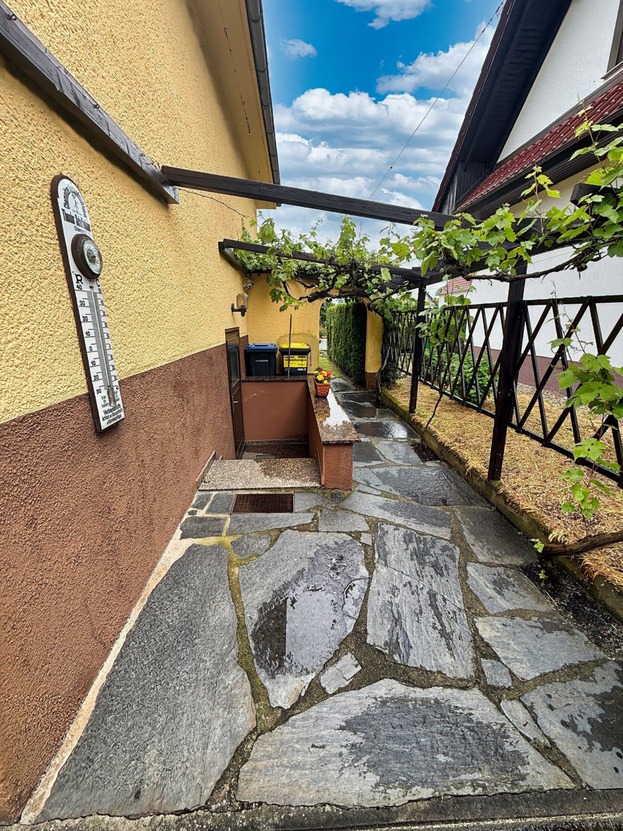 Kellerzugang außen Kellerzugang außen