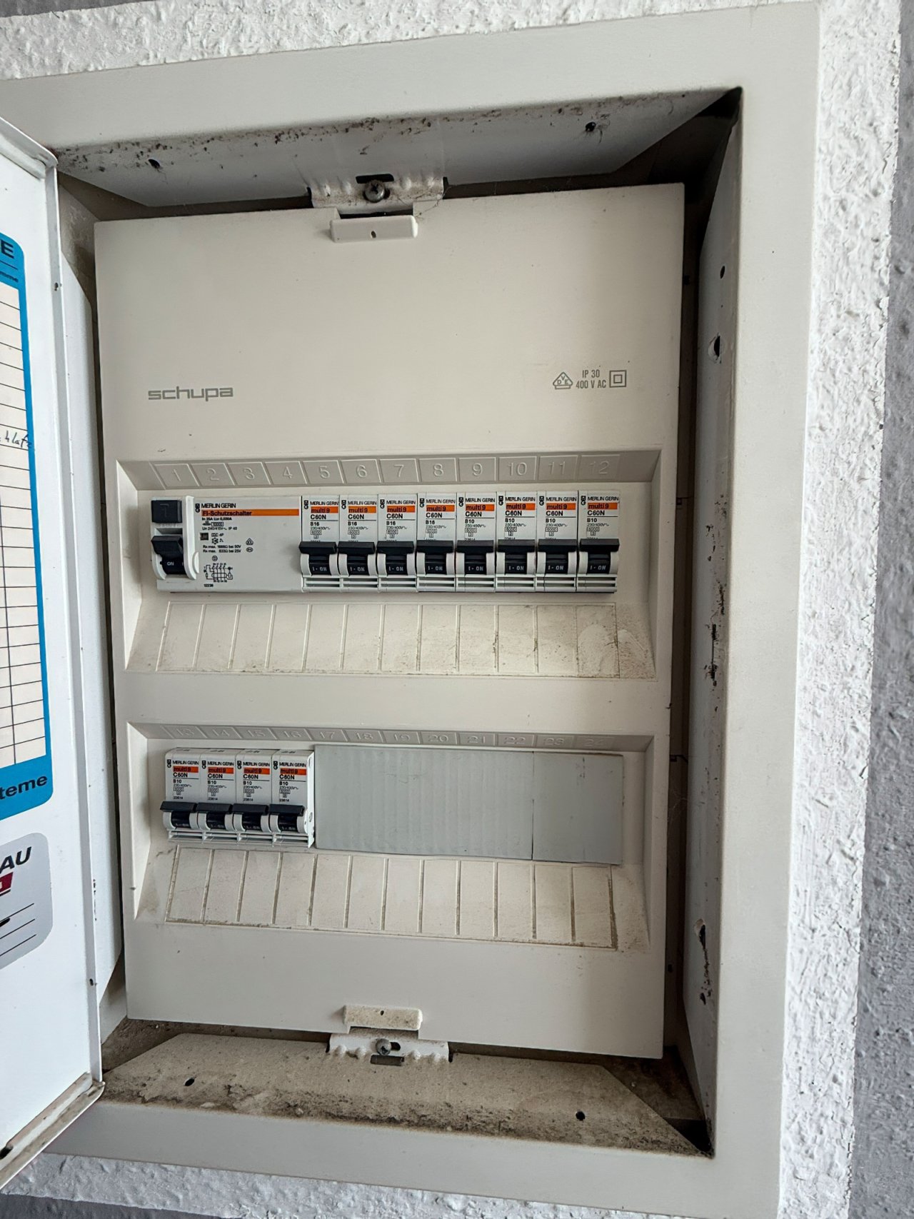 Schaltkasten 2-Zi-Whg.