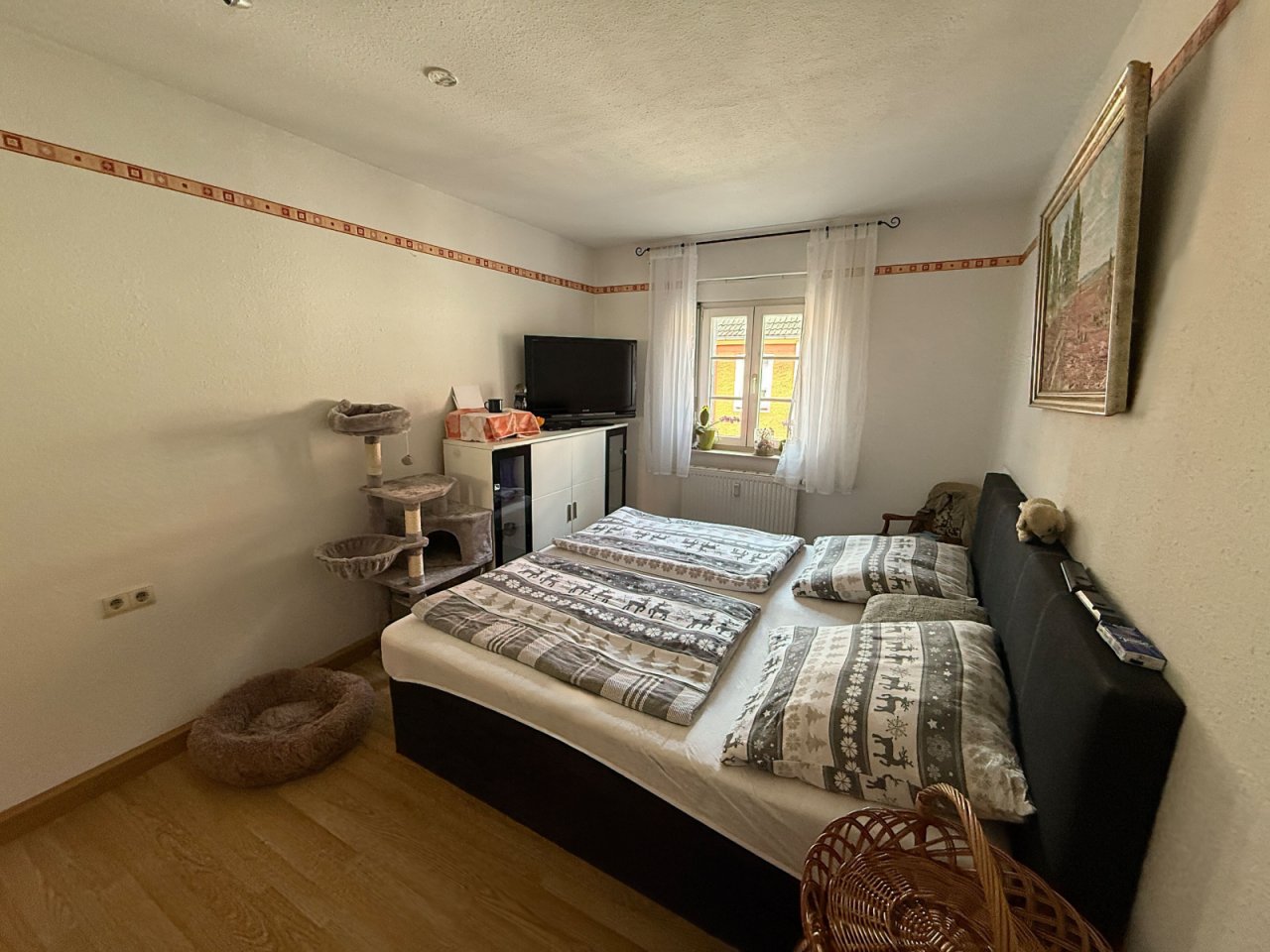 Schlafzimmer 2-Zi-Whg.
