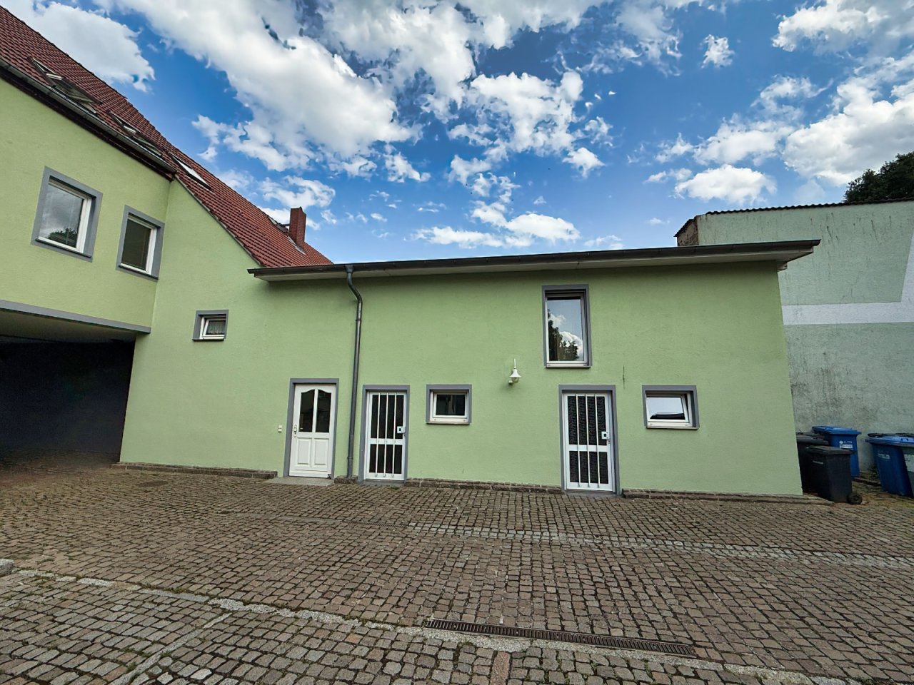 Waschraum, Fahrradraum, Abstellbuchten
