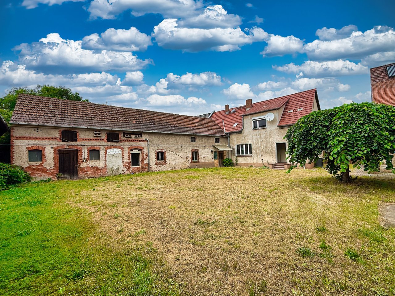 Dreiseitenhof Innenhof 