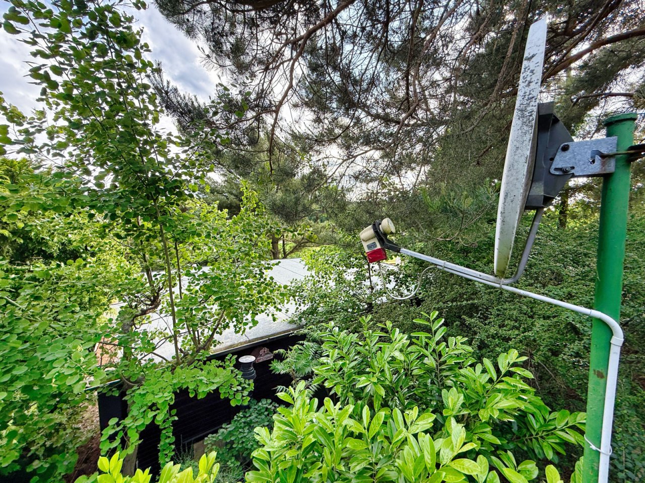 Ausblick Dach Bungalow