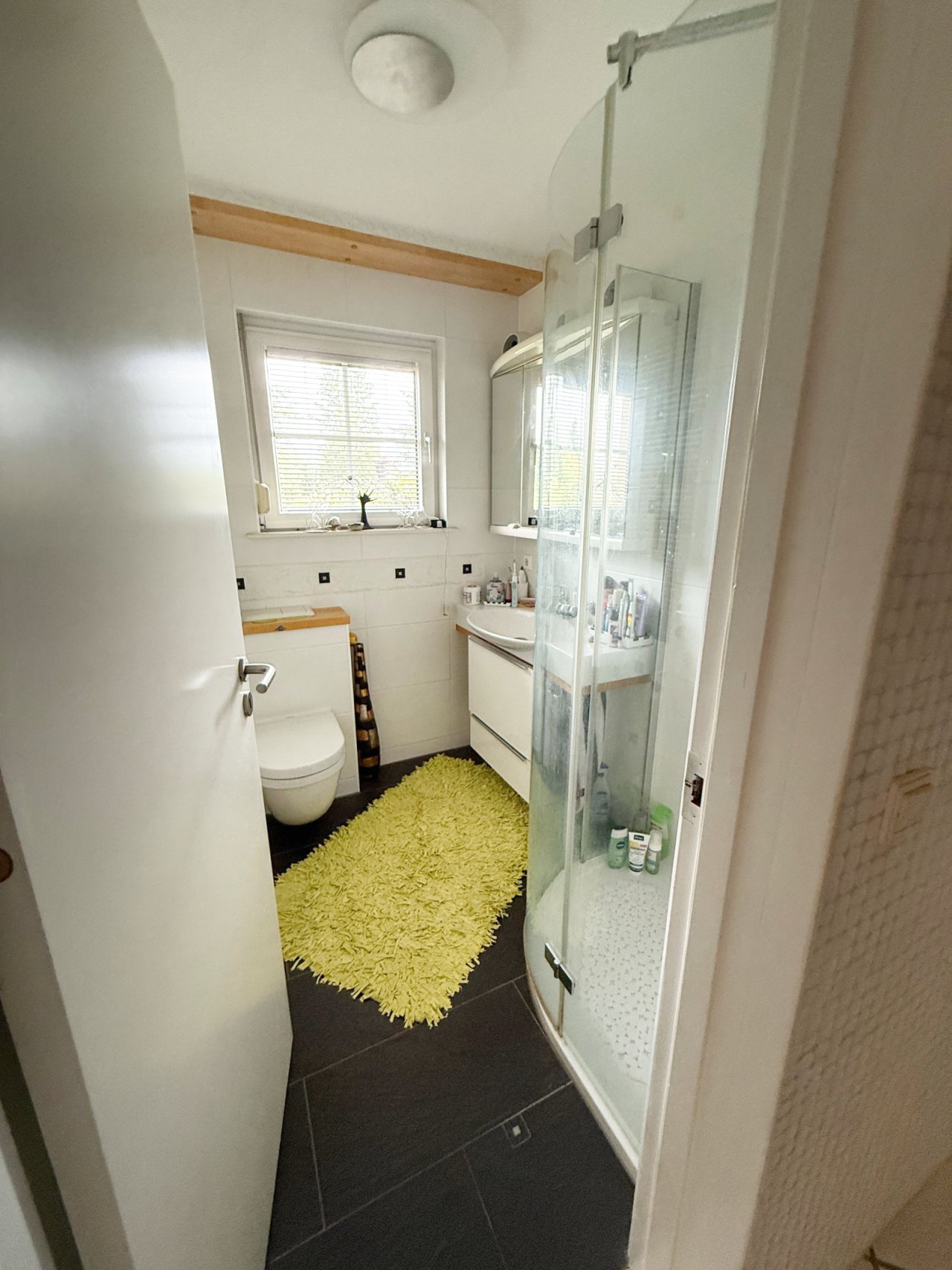 Tageslichtbad mit Dusche - WC EG