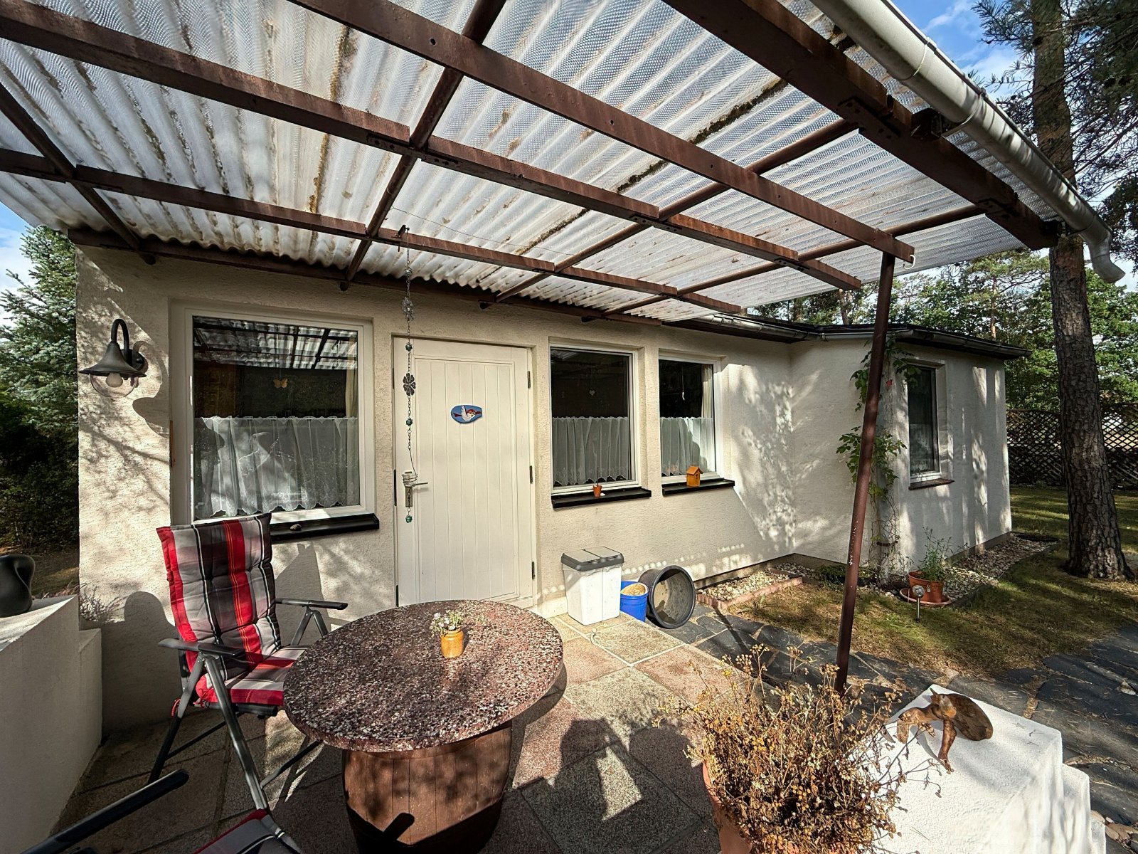 Bungalow Terrasse mit Eingang Bungalow Terrasse mit Eingang