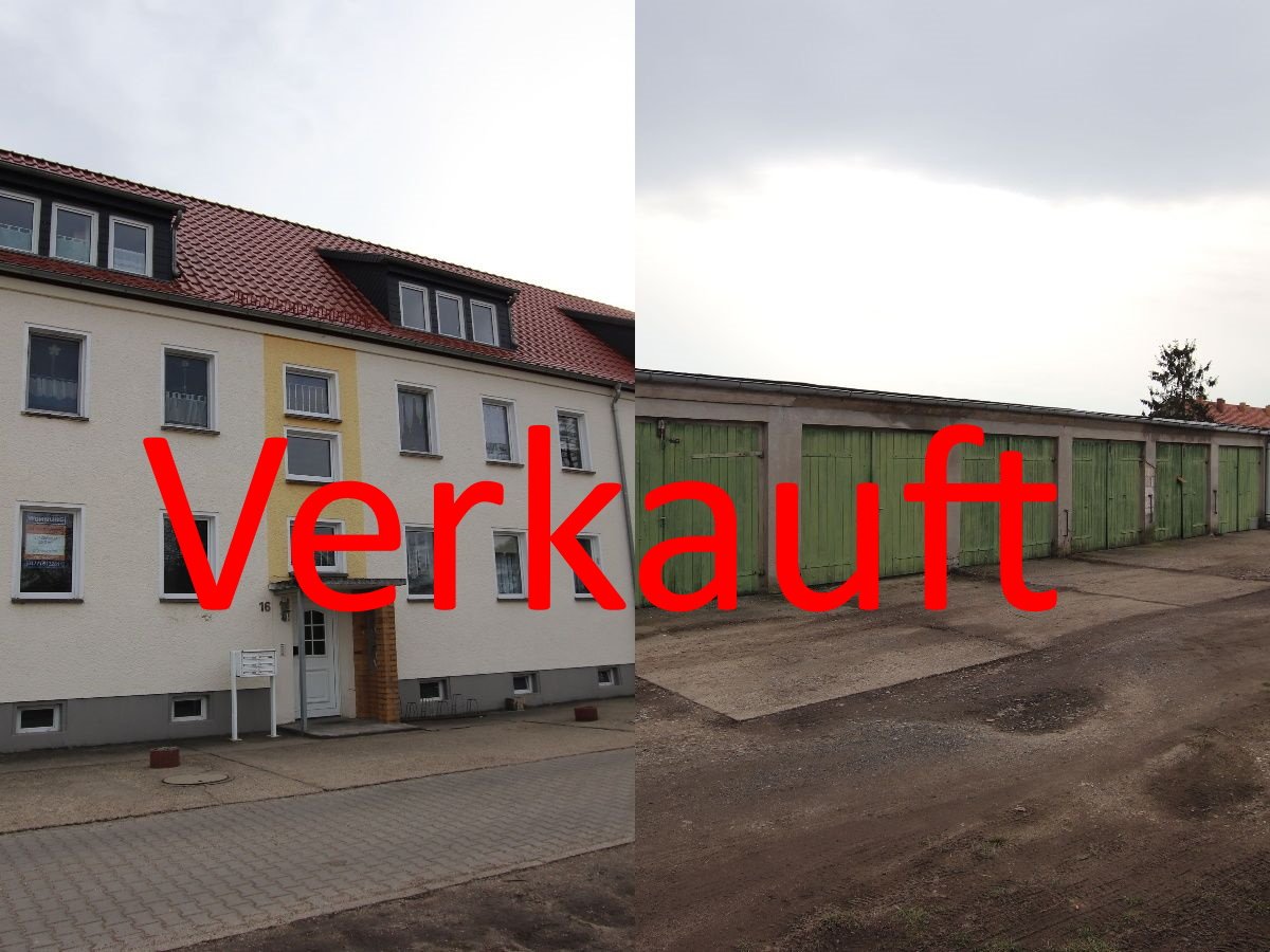 Koßdorf: 7,4% Mietrendite! Wohnanlage mit 12 Wohneinheiten und Garagenkomplex 
